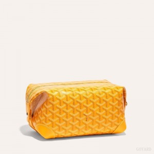 Acessorios Goyard Bowling 25 Toiletry Bag Amarelas | GY-LMQ8632