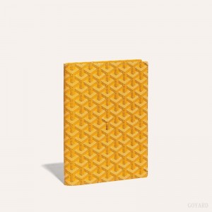 Acessorios Goyard CASTIGLIONE DOCUMENT COVER Amarelas | GY-WQP5481