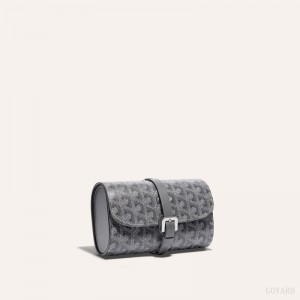 Acessorios Goyard DOUBLE TRAVEL WATCH CASE Cinzentas | GY-HUW6011