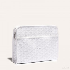 Acessorios Goyard JOUVENCE GM TOILET BAG Branco | GY-OUU2185