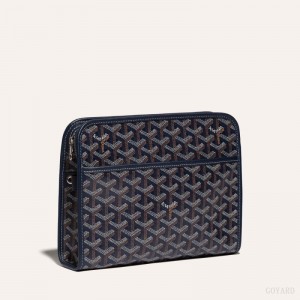 Acessorios Goyard JOUVENCE MM TOILET BAG Azul Marinho Azuis | GY-NXL8822
