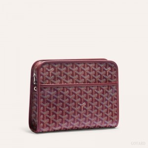 Acessorios Goyard JOUVENCE MM TOILET BAG Bordeaux | GY-LNL7908