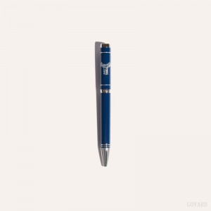 Acessorios Goyard Rollerball Travel Pen Azul Marinho Azuis | GY-HRS6162