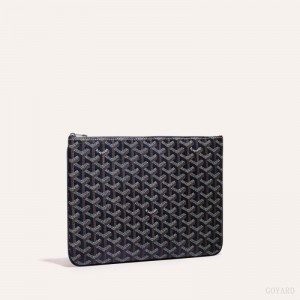 Acessorios Goyard SÉNAT MM POCKET Azul Marinho Azuis | GY-FYI8987