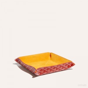 Acessorios Goyard Vide Poche Fourre-Tout Vermelhas | GY-PXR1541