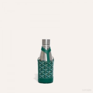 Acessorios Goyard Yonne PM Case & Flask Verdes | GY-DXB8084