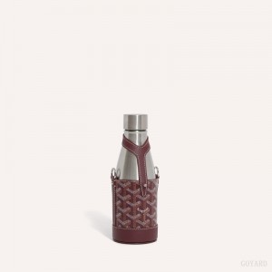 Acessorios Goyard Yonne PM Case & Flask Bordeaux | GY-ATJ5163