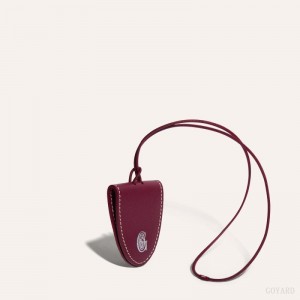 Acessórios De Bolsa Goyard CROC UNIVERSEL Bordeaux | GY-OWR6914