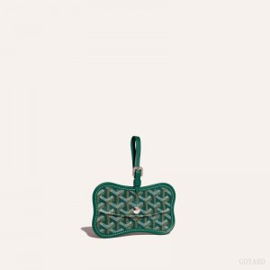Acessórios De Bolsa Goyard Os Grey Dog pocket Verdes | GY-FUP2537