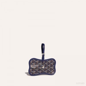 Acessórios De Bolsa Goyard Os Grey Dog pocket Azul Marinho Azuis | GY-FGD1957