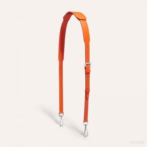 Alça De Bolsa Goyard CUIR MM STRAP Laranja | GY-ECU0514
