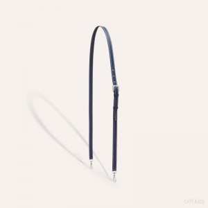 Alça De Bolsa Goyard CUIR PM STRAP Azul Marinho Azuis | GY-LXT7441