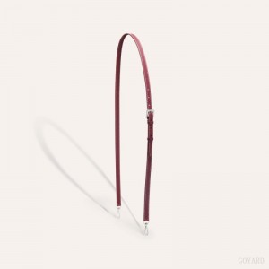 Alça De Bolsa Goyard CUIR PM STRAP Bordeaux | GY-CFL8164