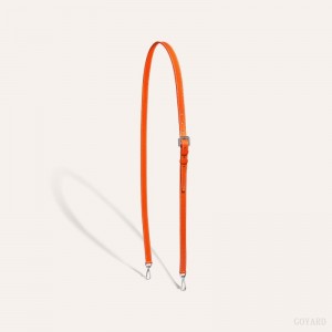 Alça De Bolsa Goyard CUIR PM STRAP Laranja | GY-RIP9222
