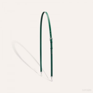 Alça De Bolsa Goyard CUIR PM STRAP Verdes | GY-PBO2397