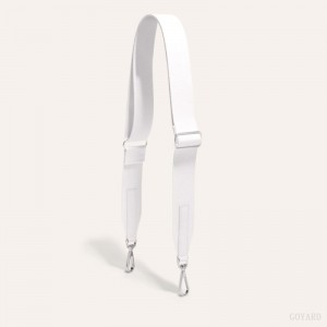 Alça De Bolsa Goyard SANGLE MM STRAP Branco | GY-XBI6428