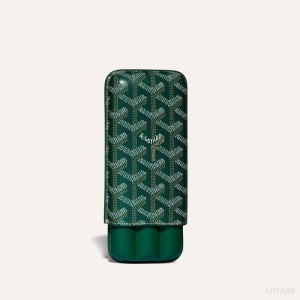Bolsa Case Goyard CHURCHILL 3 CIGAR CASE Verdes | GY-BDV0184