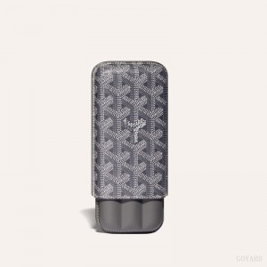 Bolsa Case Goyard CHURCHILL 3 CIGAR CASE Cinzentas | GY-NBC0677