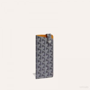 Bolsa Case Goyard MONTMARTRE PM GLASSES CASE Cinzentas | GY-SOO1995