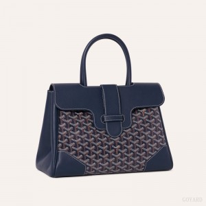 Bolsa de Mão Goyard Saïgon tote bag Azul Marinho Azuis | GY-ZCY6218