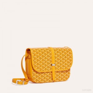Bolsas De Ombro Goyard Belvedere MM Bag Amarelas | GY-SGF9637