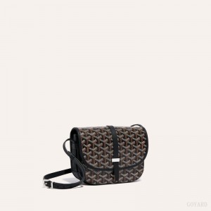 Bolsas De Ombro Goyard Belvedere PM Bag Pretas | GY-VWF6829