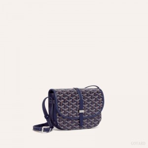 Bolsas De Ombro Goyard Belvedere PM Bag Azul Marinho Azuis | GY-SNJ0865