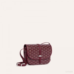 Bolsas De Ombro Goyard Belvedere PM Bag Bordeaux | GY-MKW3747