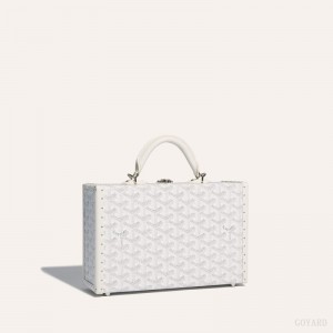 Bolsas De Ombro Goyard Grand Hôtel Trunk Bag Branco | GY-VJU0746
