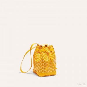 Bolsas De Ombro Goyard PETIT FLOT BUCKET BAG Amarelas | GY-EMD7003