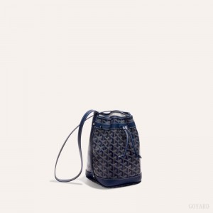 Bolsas De Ombro Goyard PETIT FLOT BUCKET BAG Azul Marinho Azuis | GY-NMU0183