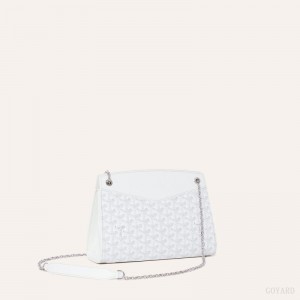 Bolsas De Ombro Goyard Rouette Structuré PM Bag Branco | GY-TYD0832