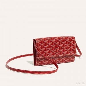 Bolsas De Ombro Goyard Varenne Continental Wallet Vermelhas | GY-RPS3184