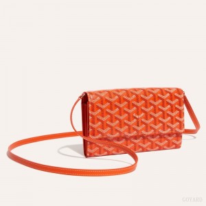 Bolsas De Ombro Goyard Varenne Continental Wallet Laranja | GY-USH4602