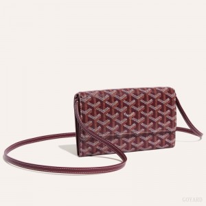 Bolsas De Ombro Goyard Varenne Continental Wallet Bordeaux | GY-TXX5423