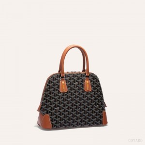 Bolsas De Ombro Goyard Vendôme PM Bag Pretas Marrom | GY-RFE5879