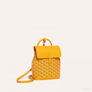 Bolsas Goyard Alpin Mini Backpack Amarelas | GY-VGU3967