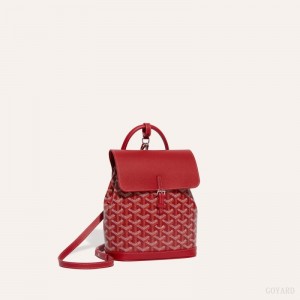 Bolsas Goyard Alpin Mini Backpack Vermelhas | GY-RXT6192