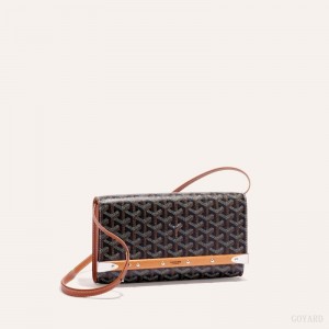 Bolsas Goyard Monte-Carlo PM Clutch Pretas Marrom | GY-HEG9445