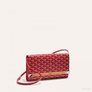Bolsas Goyard Monte-Carlo PM Clutch Vermelhas | GY-WVS2541