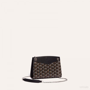 Bolsas Goyard Rouette Structuré Mini Bag Pretas | GY-JWW5392