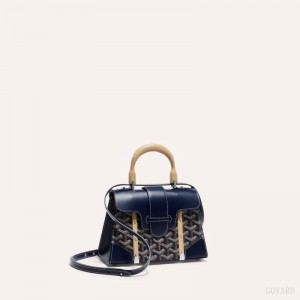 Bolsas Goyard SAÏGON STRUCTURE MINI BAG Azul Marinho Azuis | GY-YMZ9532