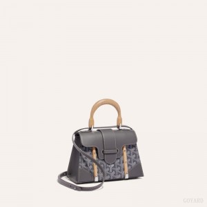 Bolsas Goyard SAÏGON STRUCTURE MINI BAG Cinzentas | GY-IFP8222