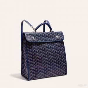 Bolsas Goyard SAINT LEGER BACKPACK Azul Marinho Azuis | GY-BWJ2509