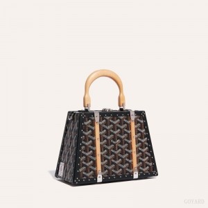 Bolsas Goyard Saïgon Mini Trunk Bag Pretas | GY-UJC9405