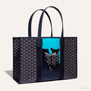 Bolsas Goyard VILLETTE TOTE BAG Azul Marinho Azuis | GY-QPT9063