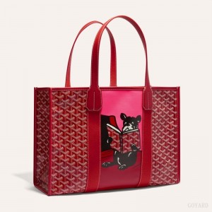 Bolsas Goyard VILLETTE TOTE BAG Vermelhas | GY-IRG6494