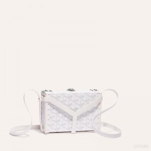 Bolsas Mini Goyard MINAUDIÈRE TRUNK BAG Branco | GY-KBH8082
