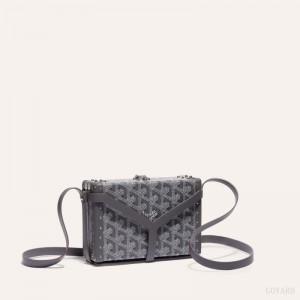 Bolsas Mini Goyard MINAUDIÈRE TRUNK BAG Cinzentas | GY-SFW1484
