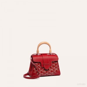 Bolsas Mini Goyard SAIGON SOUPLE MINI BAG Vermelhas | GY-AFZ9608
